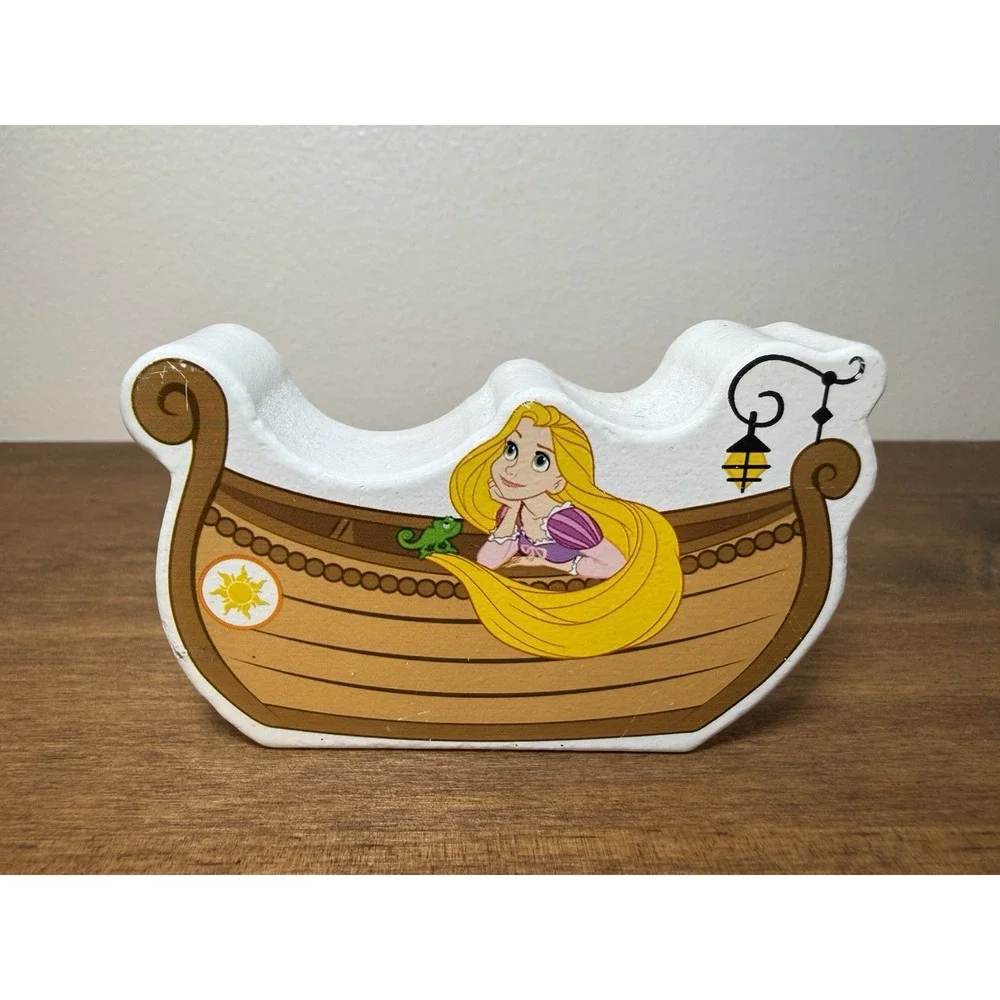 Melissa & Doug Disney Princess Wooden Figures Cinderella Ariel Belle Set